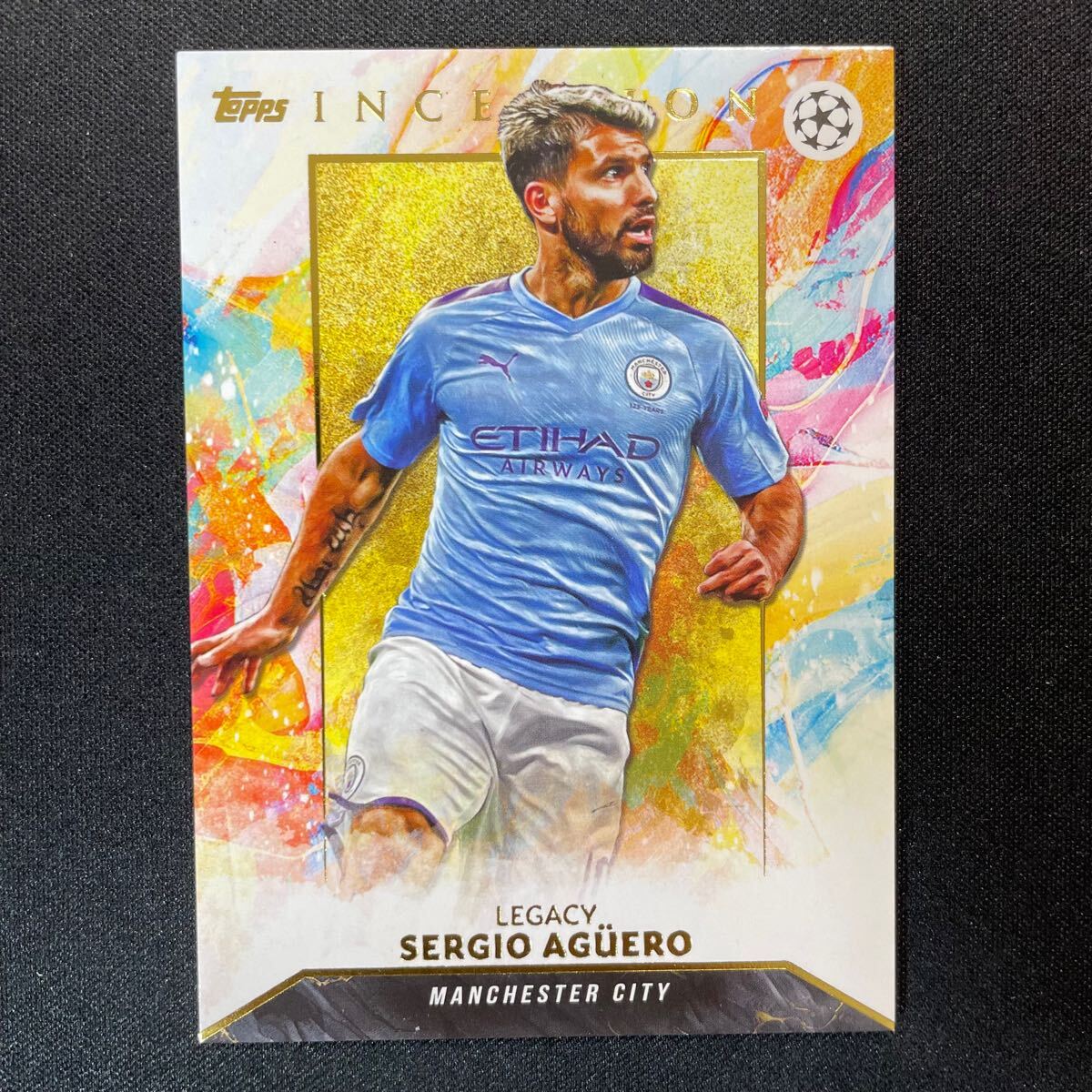 最も  公式サイト Topps アグエロ セルヒオ UCL 25枚限定 オレンジ その他