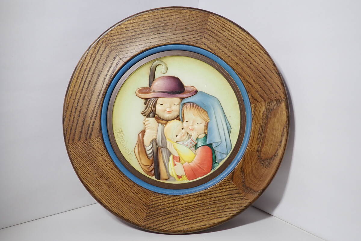 ★ANRI人形★ホアン・フェランディス作品★クリスマスプレート【1978年】★ ☆ANRI人形☆ホアン・フェランディス作品☆クリスマスプレート