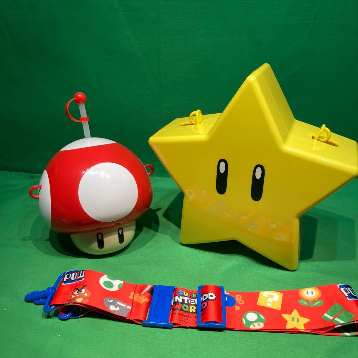 高品質の激安 Yahoo!オークション -「ポップコーンバケツ」(スーパーマリオ ストラップ