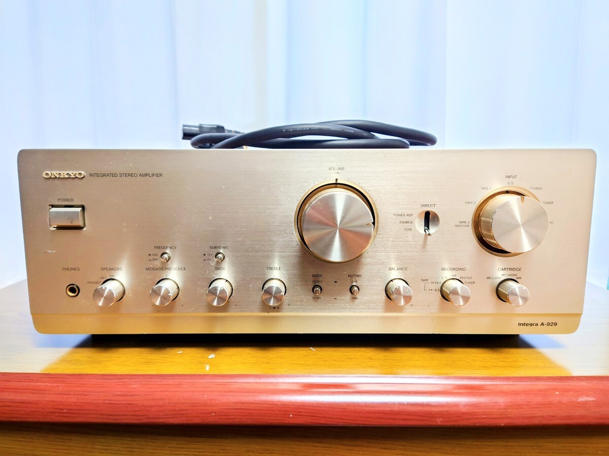 Yahoo!オークション -「onkyo integra a-929」(アンプ Yahoo!オークション -「onkyo integra a-929」(アンプ