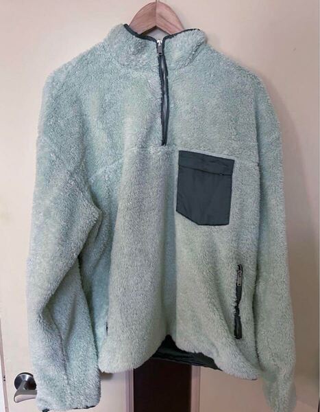 【新品タグ付き】Jil sander ジルサンダー フリースジャケット メンズ グリーン Mサイズ 46 Jacket