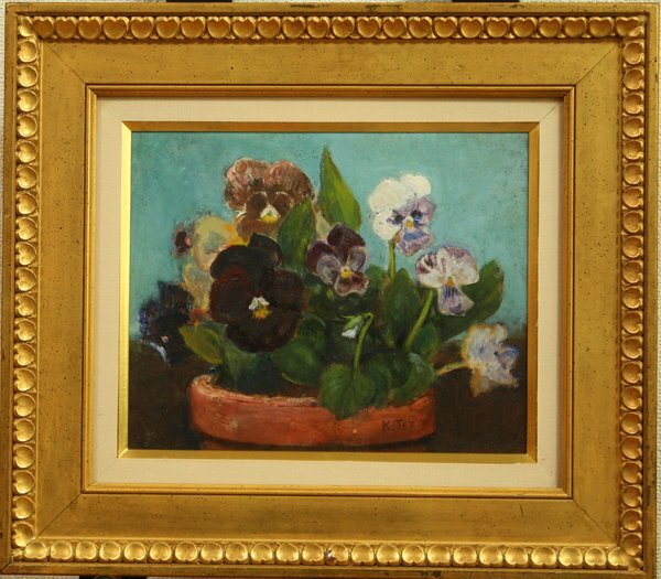 Yahoo!オークション -「pansy(パンジー)」(油彩) (絵画)の落札 Yahoo!オークション -「pansy(パンジー)」(油彩) (絵画)の落札