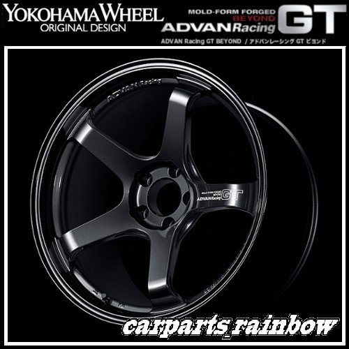 ★YOKOHAMA WHEEL ADVAN Racing GT BEYOND/ビヨンド forJapaneseCars 17×8.0J/8J 4/100 +35★TBK/チタニウムブラック★新品 4本価格★
