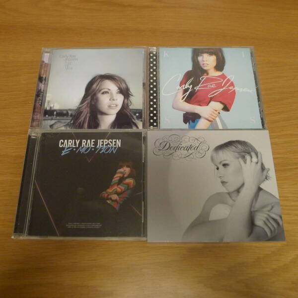 Carly Rae Jepsen 国内盤4作セット Tug Of War, Kiss, Emotion, Dedicated