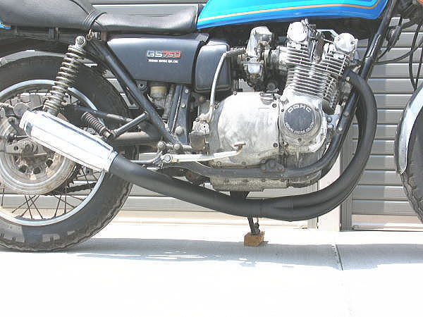 GSX750E4用集合管 【 ゼス管ショートマフラー 手曲 】 : ミズノモーター - 通販 - Yahoo!ショッピング