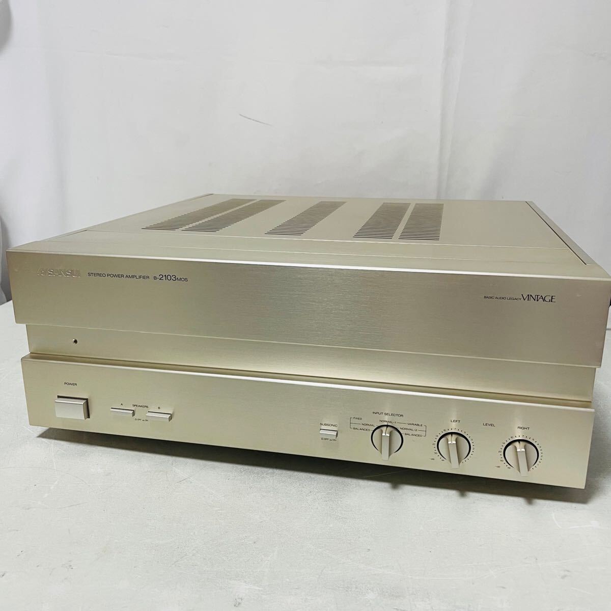 Yahoo!オークション -「sansui b-2103」(サンスイ) (一般)の落札 Yahoo!オークション -「sansui b-2103」(サンスイ) (一般)の落札