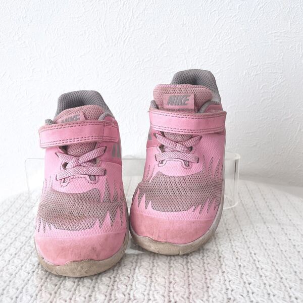 ナイキNIKEベビーシューズ14cmスターランナーTDV 907256マジックテープ ゴム紐ピンク ファーストシューズ スニーカー面ファスナー