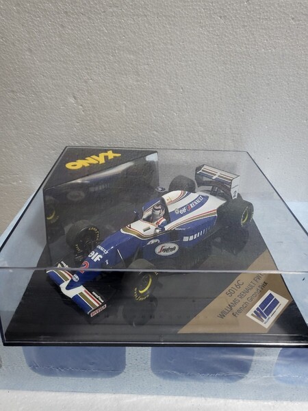 絶版ミニカー オニキススケールモデルカーウィリアムズルノー onyx 1/24 scale model car 5016C williams renault fw16 french gp