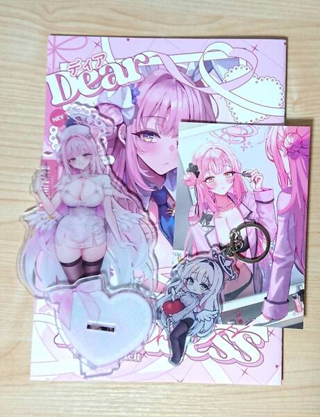 コミケ C105 キャラmell mell 新刊セット (新刊・アクリルスタンド・アクリルキーホルダー・ポストカード) 送料無料