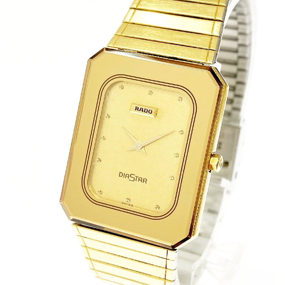 楽天市場】RADO(ラドー) ダイアスター 132.9517.3 ゴールド文字