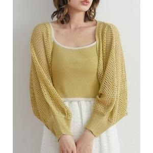 レトロガール メッシュ ボレロ セット ニット アンサンブル ☆彡 タグ付き新品