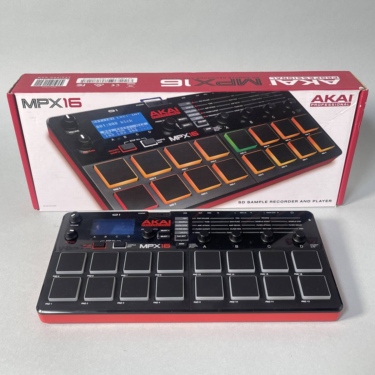 Yahoo!オークション -「akai mpx16」(サンプラー) (DTM、DAW)の Yahoo!オークション -「akai mpx16」(サンプラー) (DTM、DAW)の