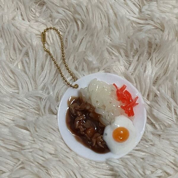 ぷちメニュー 喫茶店 ランチタイム マスコット カレーライス 食品サンプル ミニチュア 日本土産 アミューズメント景品 plastics food