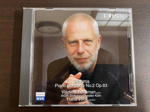 Vladimir Feltsman ウラディーミル・フェルツマン / Brahms ブラームス Piano concerto No.2 ピアノ協奏曲 /CMCD-25033