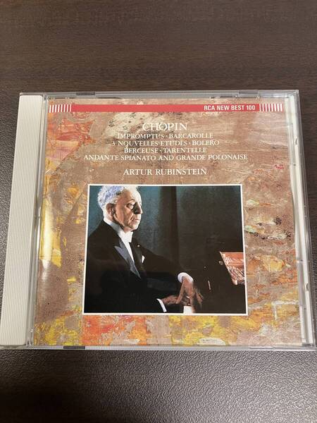 Arthur Rubinstein アルトゥール・ルービンシュタイン / Chopin ショパン / 幻想即興曲 Fantasie Impromptu 舟歌 Barcarolle / BVCC-9338