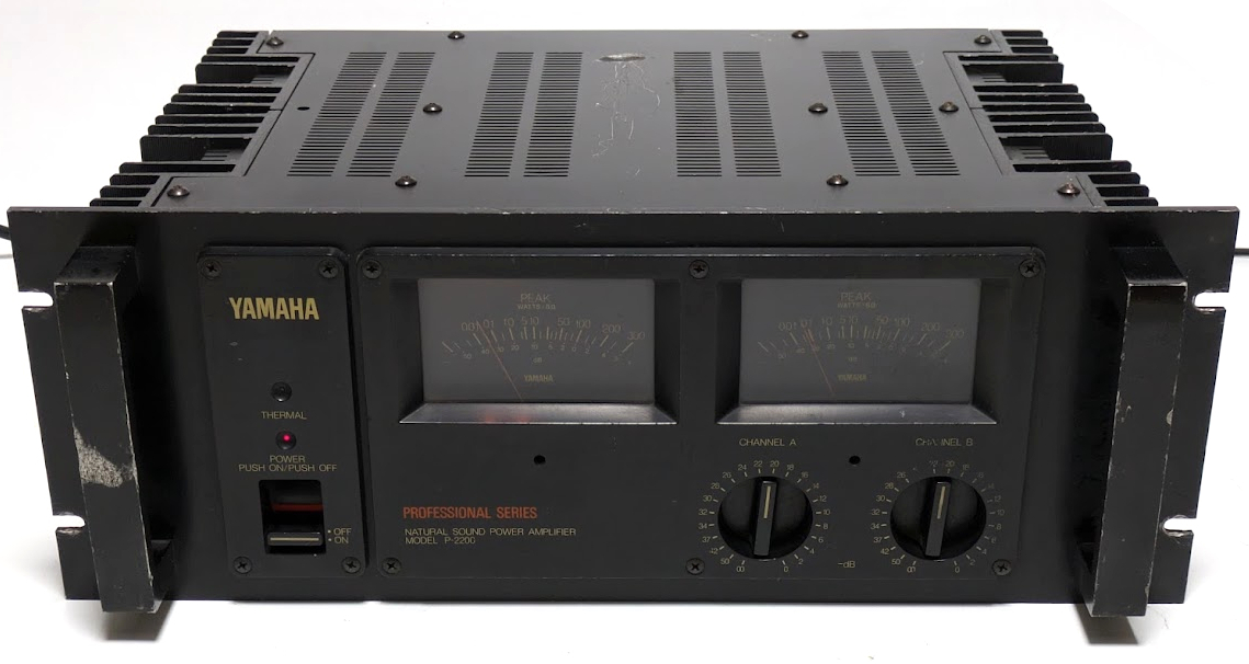Yahoo!オークション -「yamaha p-2200」(パワーアンプ Yahoo!オークション -「yamaha p-2200」(パワーアンプ