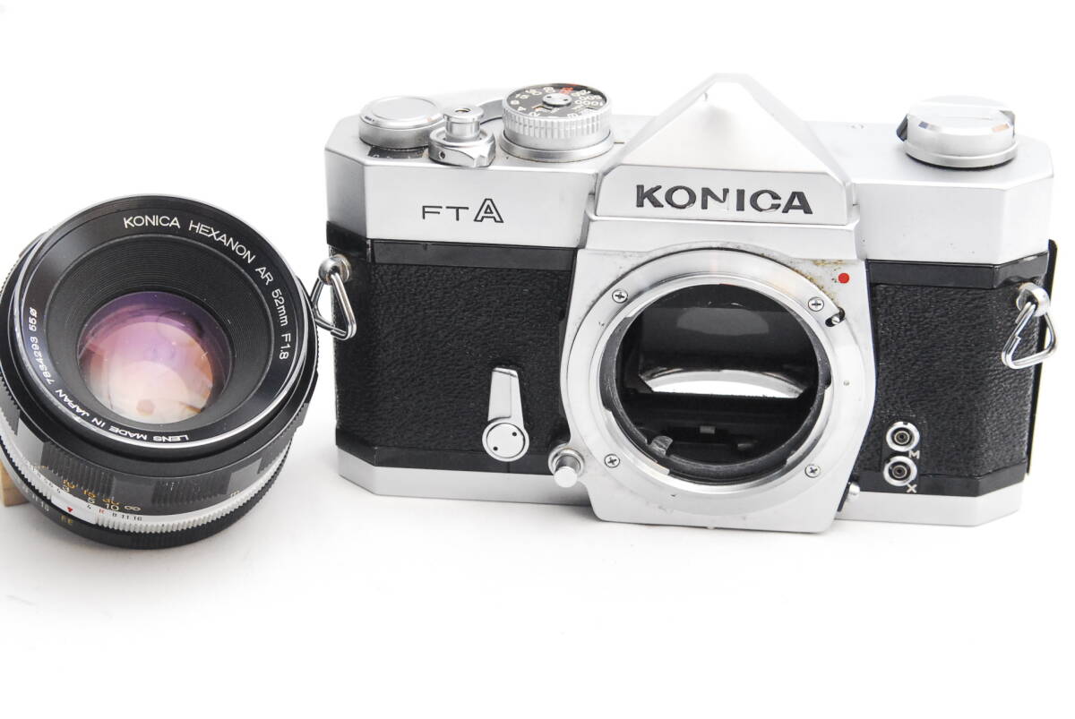 整備済み完動品 Konica FTA、52mm f1.8、28mm f3.5 KONIKA HEXANON 52mm F1.8 - 古レンズの風に吹かれて