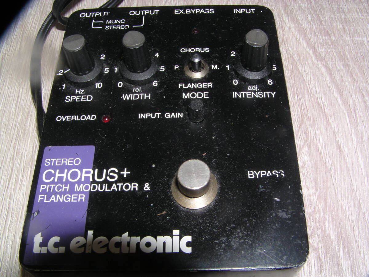tc electronic Stereo Chorus + Pitch Modulator & Flanger Used