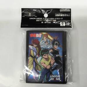 23 即決★新品未開封★保管品★ UNION ARENA オフィシャルカードスリーブ 幽☆遊☆白書