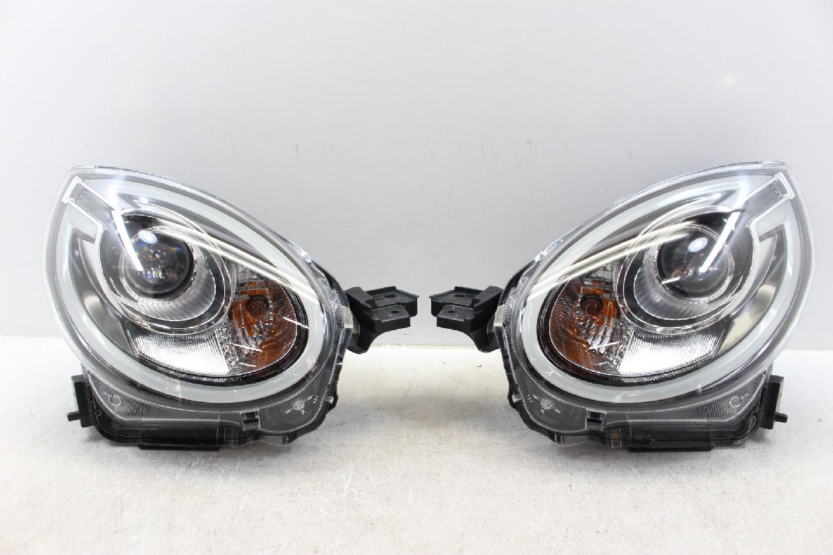 美品/破損無 パッソ MODA モーダ M700A LED ヘッドライト 左右 コイト 100-69028 打刻YZ 345470-345471