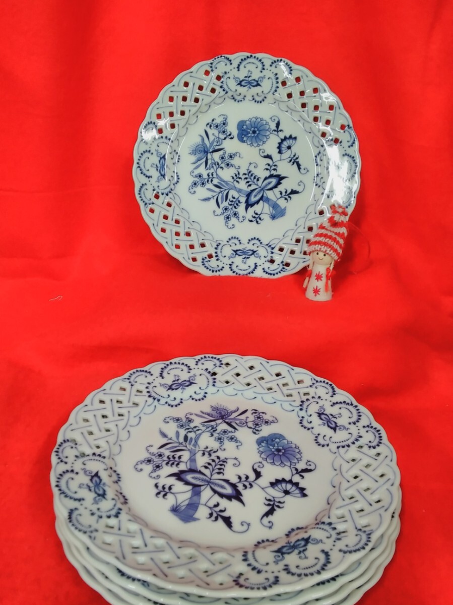 Blue Danube 小皿 ブルーダニューブ 5枚セット | くらしの道具屋