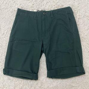 Back Channel バックチャンネル【S】メンズ ショートパンツ ハーフパンツ グリーン 緑 綿100% ボトムス ズボン 送料無料