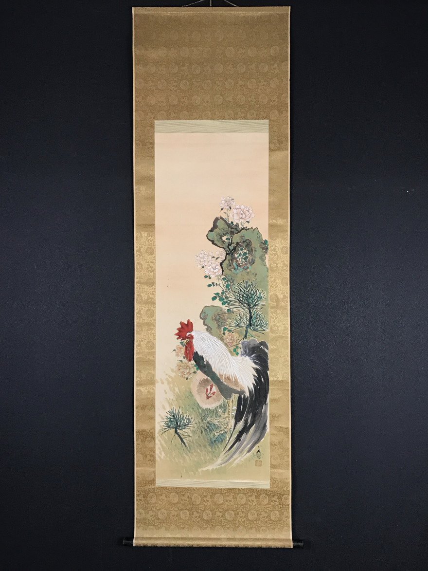 2025年最新】Yahoo!オークション -鶏 掛け軸(日本画)の中古品