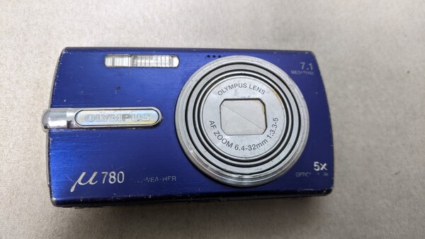 H5199 OLYMPUS μ780 コンパクトカデジタルメラ /オリンパス 簡易動作確認OK 動作品 現状品 送料無料