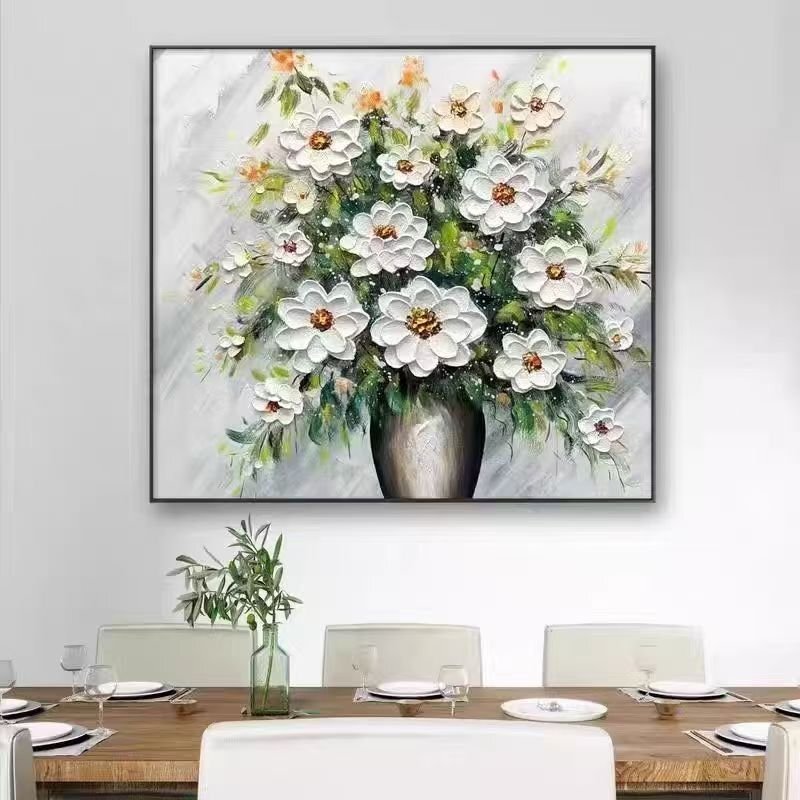 Yahoo!オークション - 極美品 純粋な手描きの絵画 花 応接間掛画 Yahoo!オークション - 極美品 純粋な手描きの絵画 花 応接間掛画