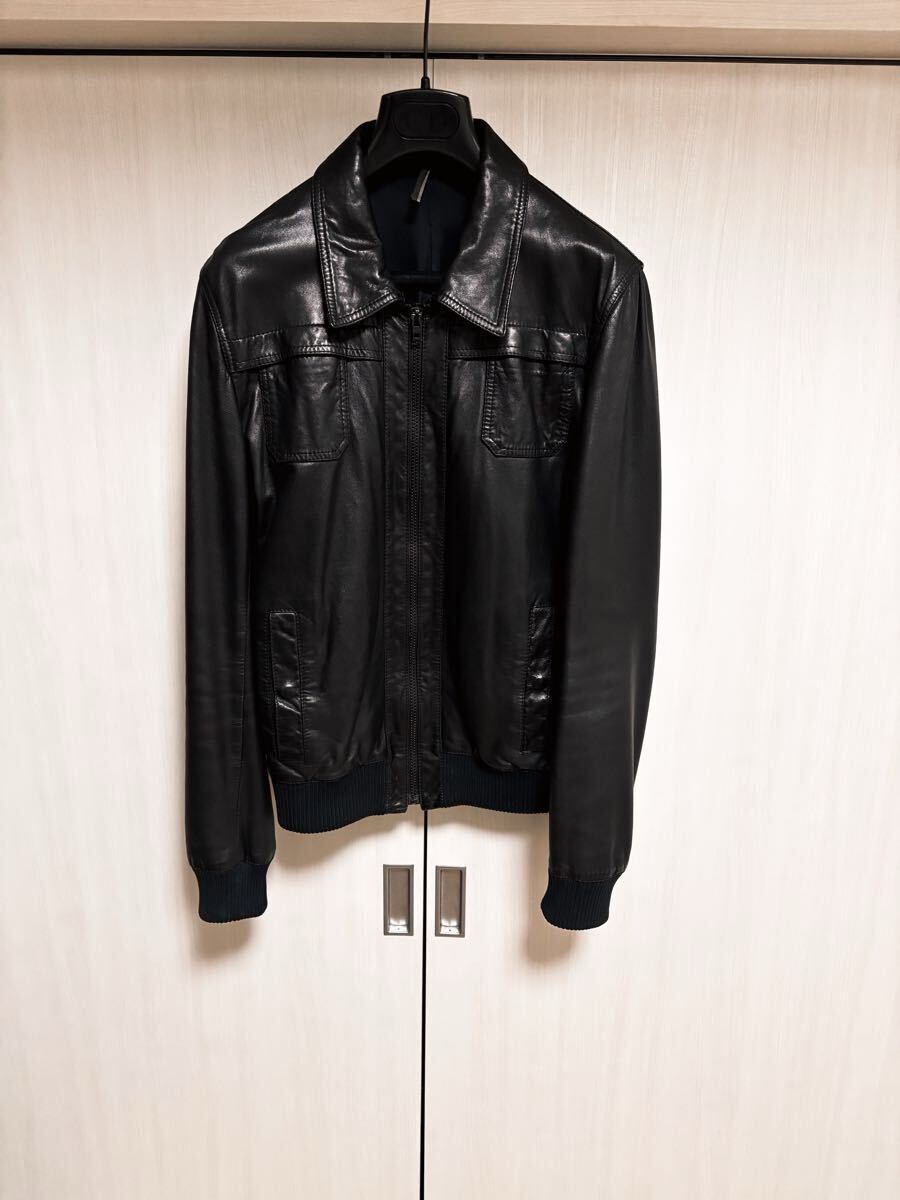 Yahoo!オークション -「dior homme レザー ジャケット Yahoo!オークション -「dior homme レザー ジャケット