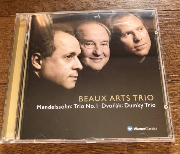 CD-Dec / 英 Warner Music / BEAUX ARTS TRIO / MENDELSSOHN_Piano Tio No.1 Op.49 , DVORAK_ Piano Trio Op.90 "Dumky"
