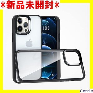 MuZiF iPhone 16 Pro 用 ケース ク バー クリアケース iPhone 16 Pro用ブラック 122
