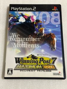 ※ジャンク品 PS2 ウイニングポスト7 マキシマム2008