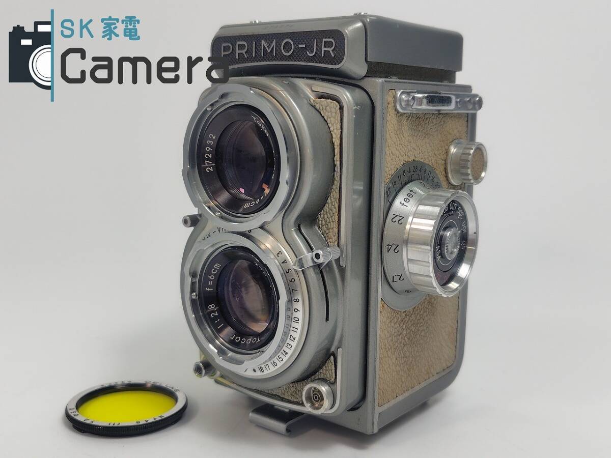 Yahoo!オークション -「primo jr」(二眼レフ) (フィルムカメラ Yahoo!オークション -「primo jr」(二眼レフ) (フィルムカメラ