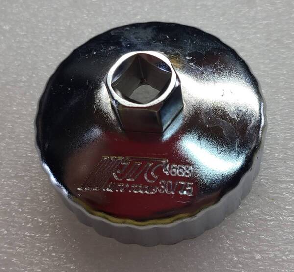 JTC4668 1/2”sq 75MM 30角オイルフイルターカップレンチ 未使用品