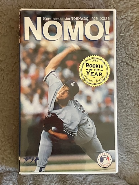 3 VHSビデオ NOMO！ Here comes the TORNADO! '95 K236 野茂英雄