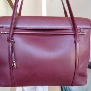 ★未使用品★ Cartier カルティエ 鞄 本革 レザー ボルドー★