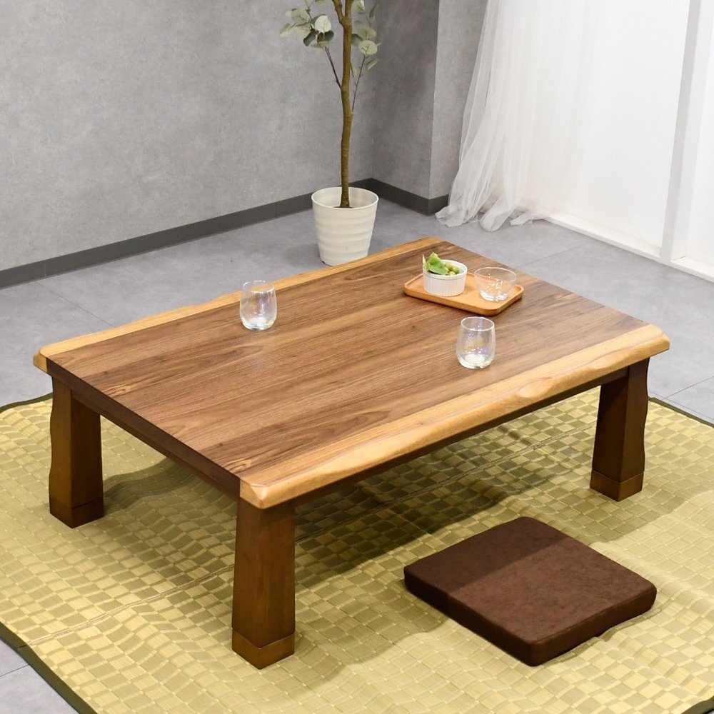 大川家具 センターテーブル ウォールナット 無垢材使用 90×90 完成品 リビングテーブル ローテーブル 収納 ゼウス 【01070320】 | 家具,テレビボード  | 大川市公式オンラインショップ【大川木工まつり常設展