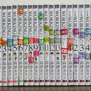 【送料無料】WORKING!! ワーキング 全13巻+web版 全6巻+Re 高津カリノ ◆全巻・完結 【古本】 ◆即決