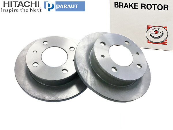 ミニキャブ U61T U61TP U61V U62T U62TP U62V H10.11~H23.10 フロント ディスクローター 2枚セット 日立 パロート 送料無料