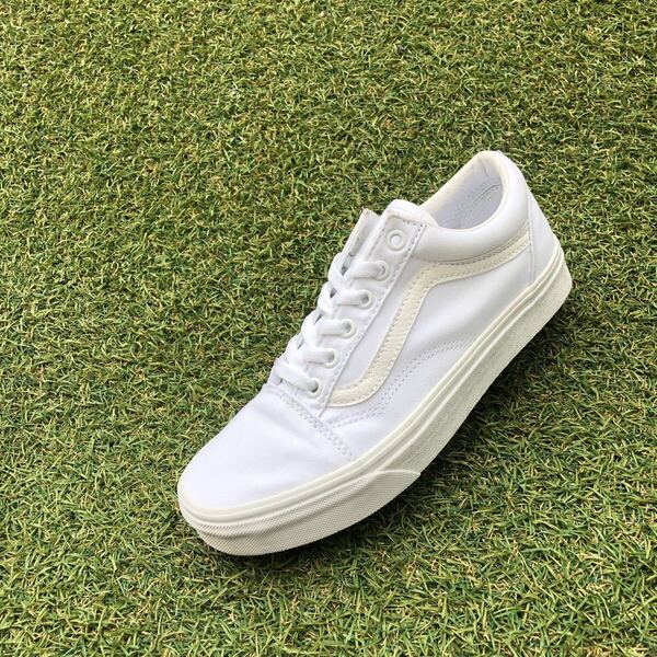 美品24VANS OLD SKOOL CVS ヴァンズ オールドスクール キャンバス HA967