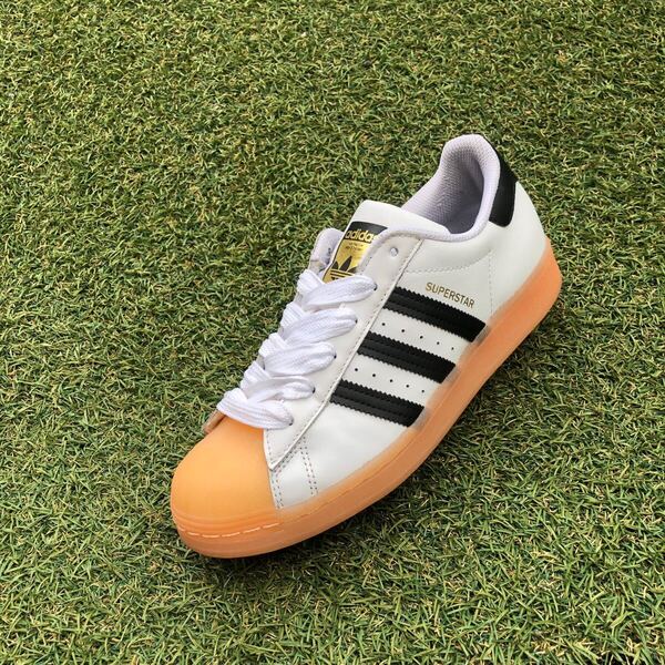 美品24 adidas SUPER STAR アディダス スーパースター HA974