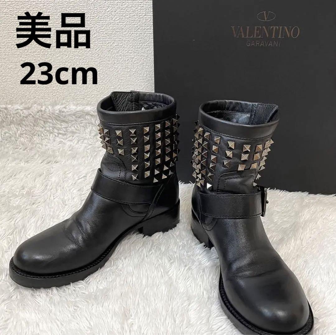 Yahoo!オークション -「valentino ロックスタッズ ブーツ Yahoo!オークション -「valentino ロックスタッズ ブーツ