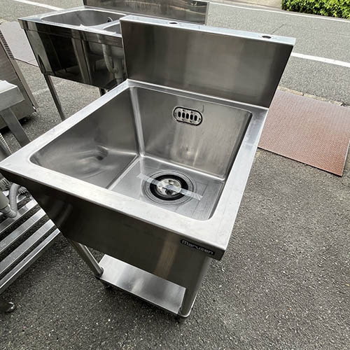 一槽シンク BGあり マルゼン 業務用 中古/送料別途見積