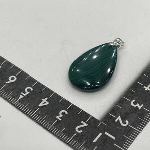 【E26717】マラカイト*孔雀石*ペンダント*Malachite*Pendant*天然石*パワーストーン*
