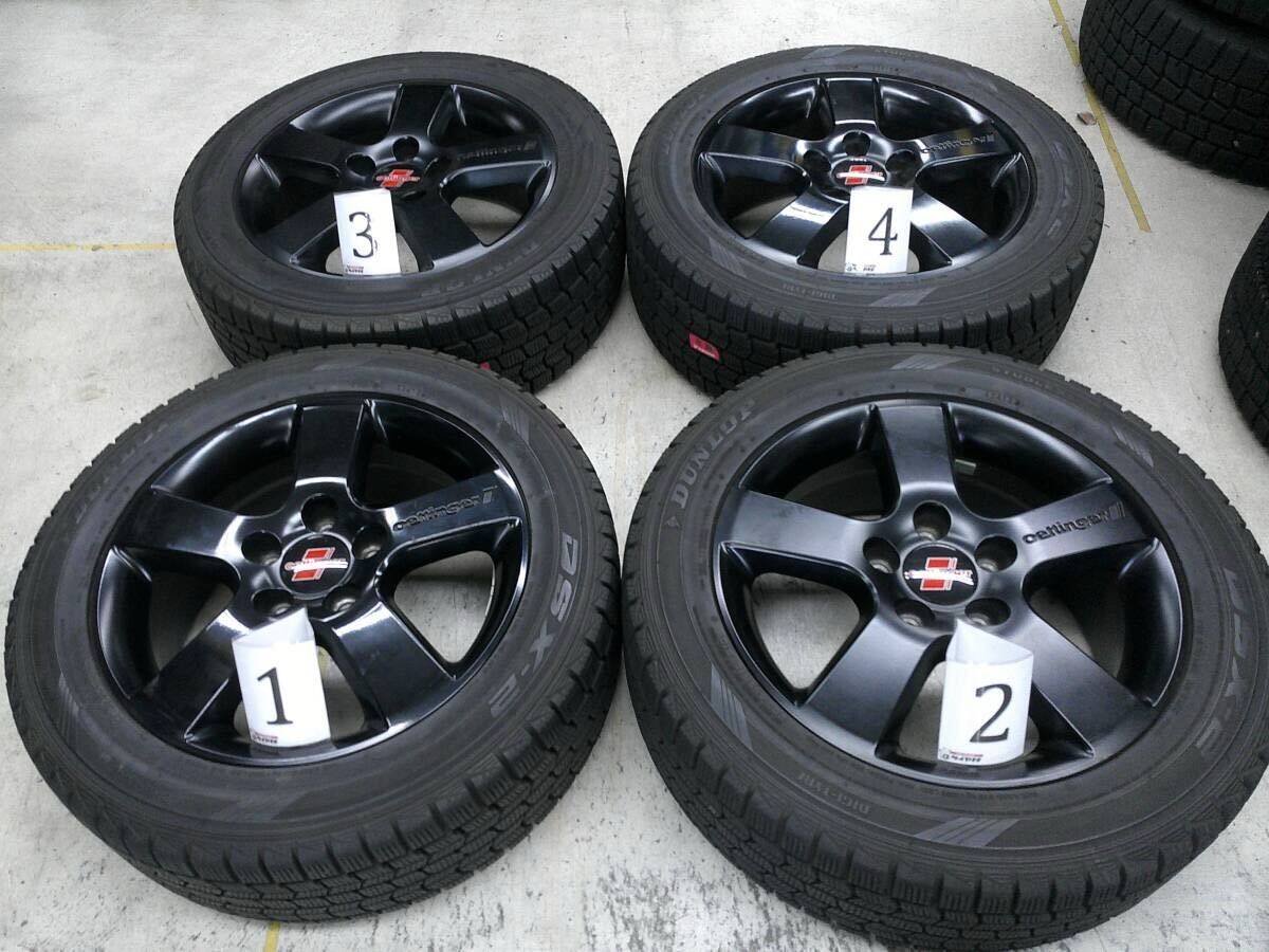 ★T-71★ エティンガー STL/W セット 16×6.5 5/112 +47 DL DSX-2 205/55R16 2013年製