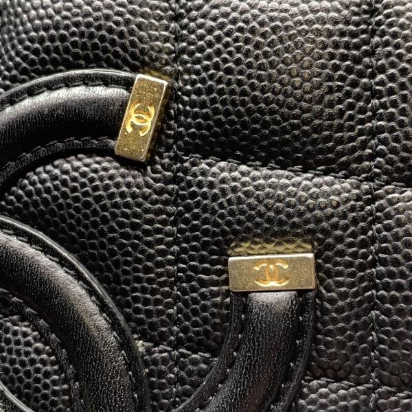 CHANEL シャネル A84449 CCフィグリー 長財布 ラウンドファスナー キャビアスキン 黒 ブラック ココマーク レディース 管理RY24004126 CHANEL シャネル A84449 CCフィグリー 長財布 ラウンドファスナー キャビアスキン 黒 ブラック ココマーク レディース 管理RY24004126