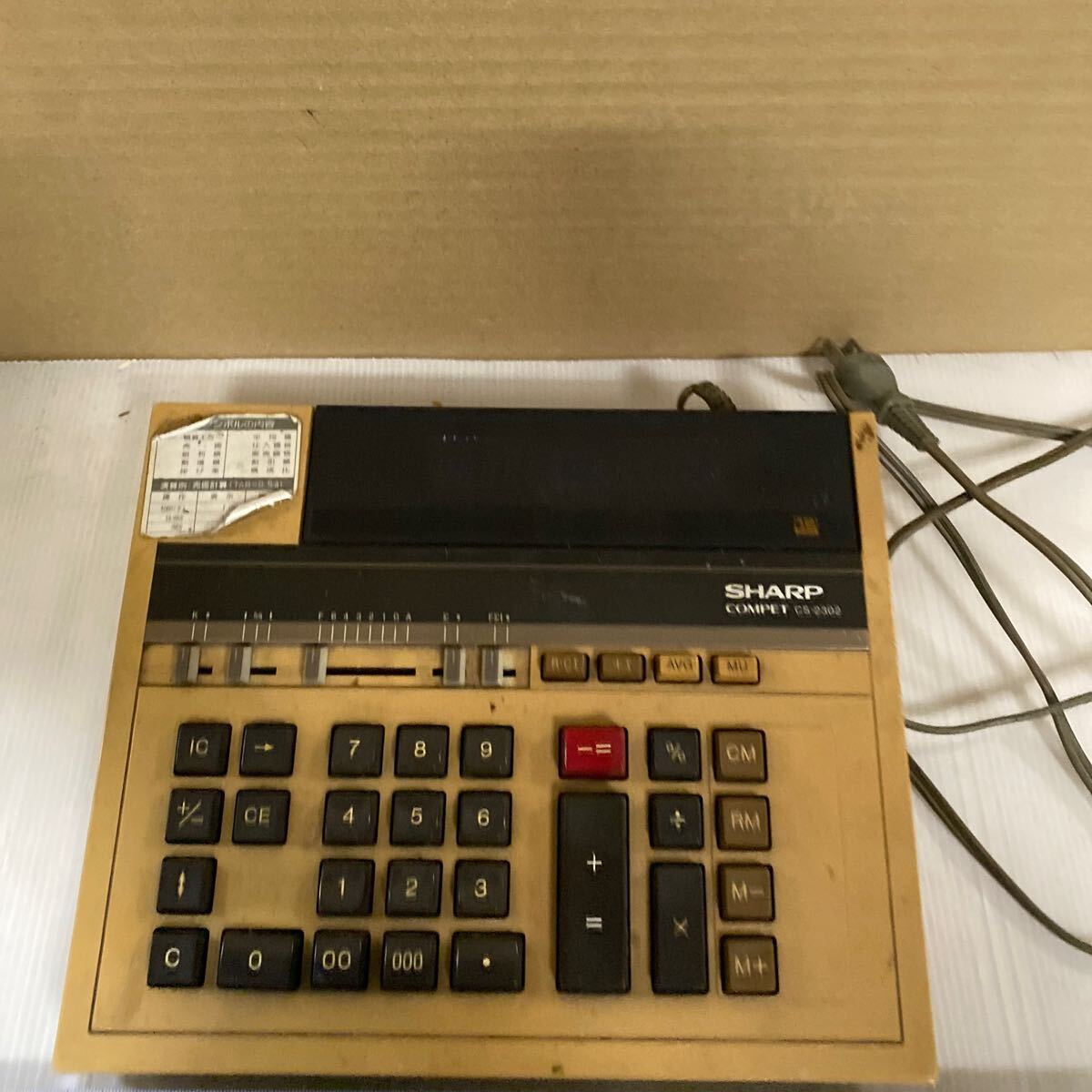 2025年最新】Yahoo!オークション -sharp compet cs(電卓)の中古