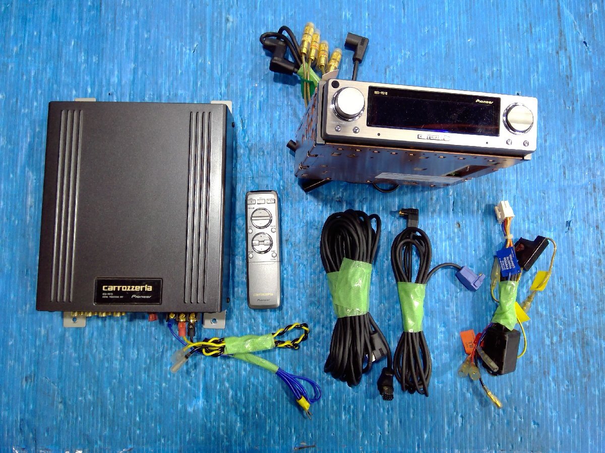 信頼も高い カロッツェリア AXM-P01，DEQ-P01Ⅱ，中古品｜カーオーディオ カーオーディオ
