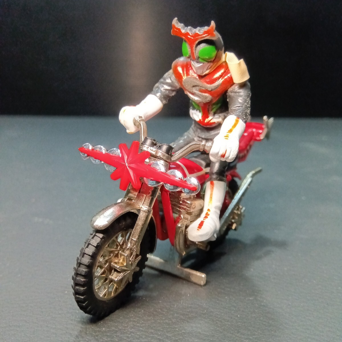 昭和レトロ ポピニカ 超合金 仮面ライダーX バイク クルーザーの 昭和レトロ ポピニカ 超合金 仮面ライダーX バイク クルーザーの